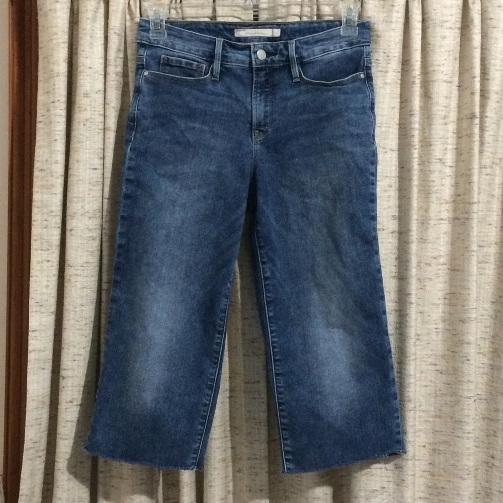 Athleta Sculptek Crop Raw Hem Jeans